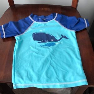 Boys swim shirt.